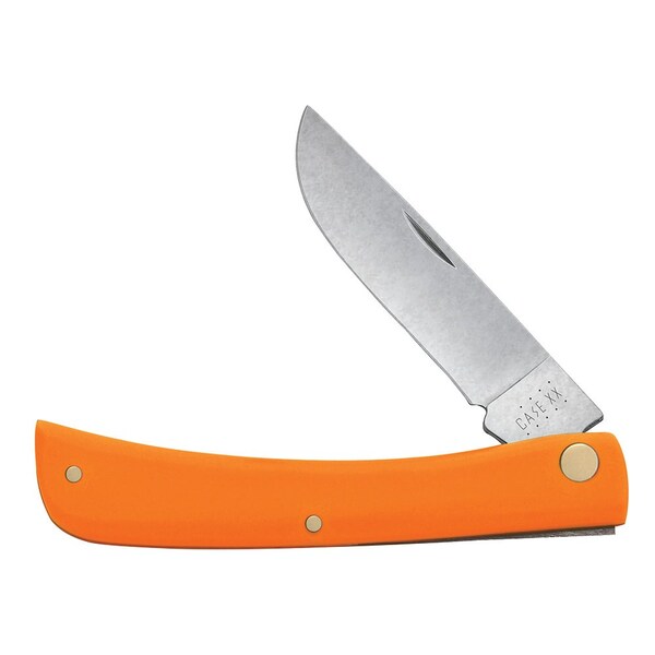 Case Cutlery Knife, Smooth Syn Orange Sod Buster Jr 80502 - main